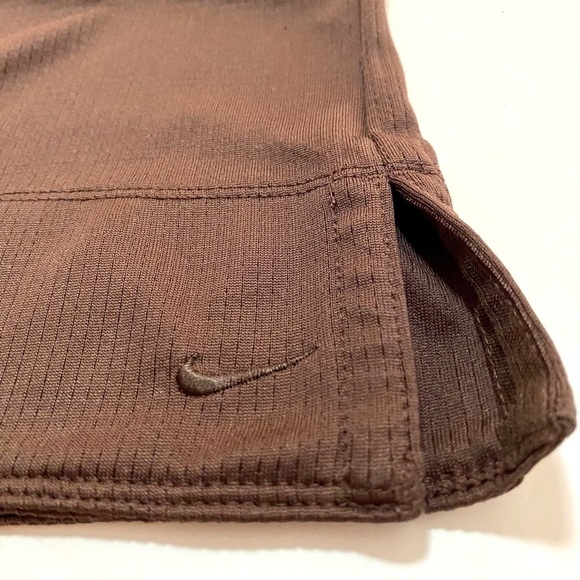 Nike Sphere Dry Brown Athletic Drawstring Pants Medium 8-10 Active Workout - Picture 7 of 14